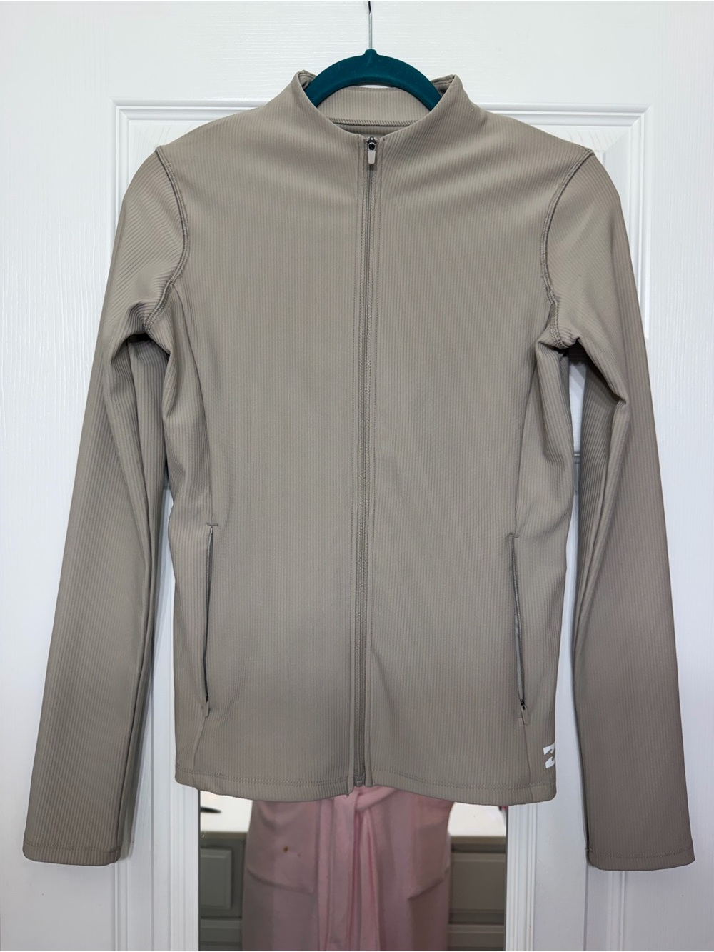Billabong Swim Coastline Ribbed Track Jacket NWOT